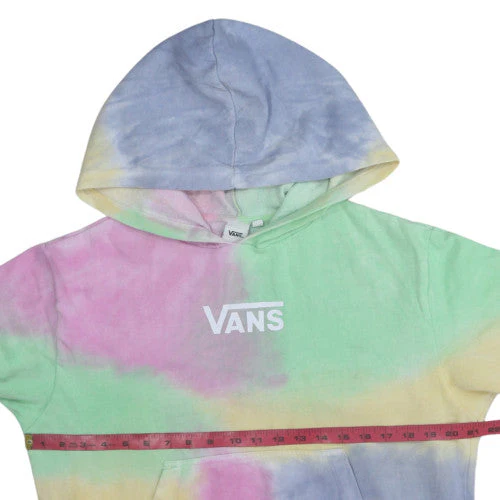 Vans Women’s Multicoloured Tie Dye Pullover Hoodie Size M - Image 2