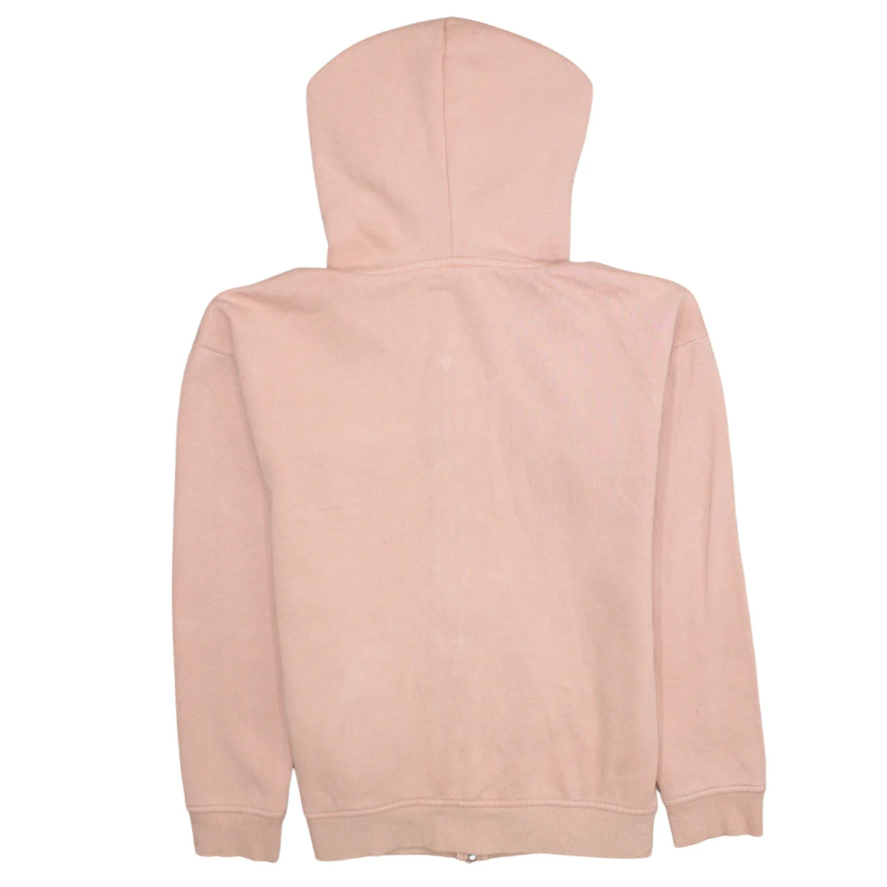 Vans Womens Pink Full Zip Hoodie XS Cotton Blend Casual Sweatshirt - Image 4