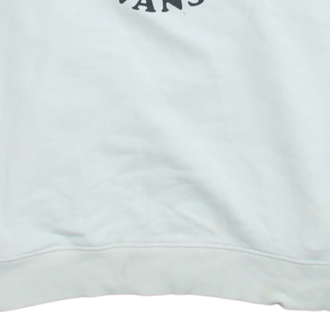 Vans Womens White Large Pullover Sweatshirt with Flower Graphic - Image 7