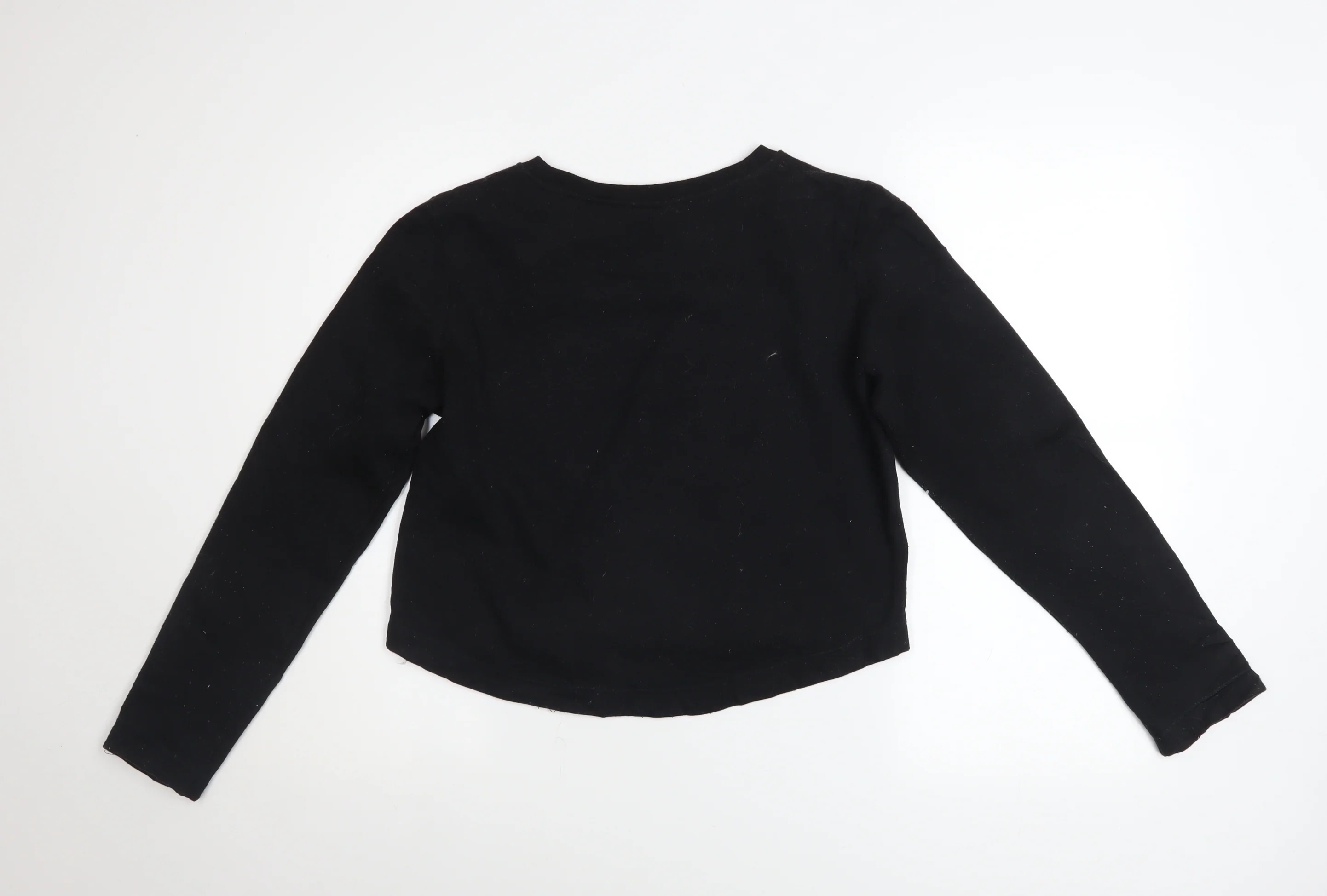 Vero Moda Women Black S Graphic Print Pullover Sweatshirt - Image 3