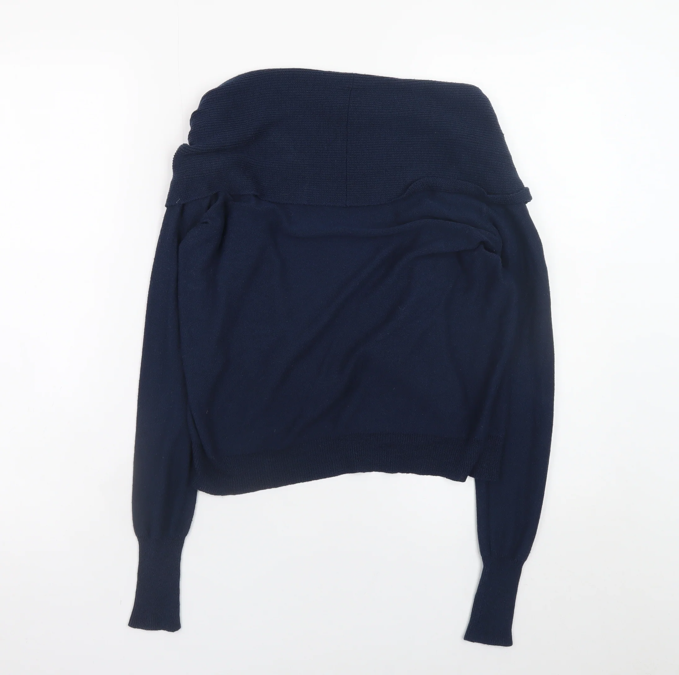 Vero Moda Women's Blue Knit Long Sleeve Open Cardigan XS - Image 3