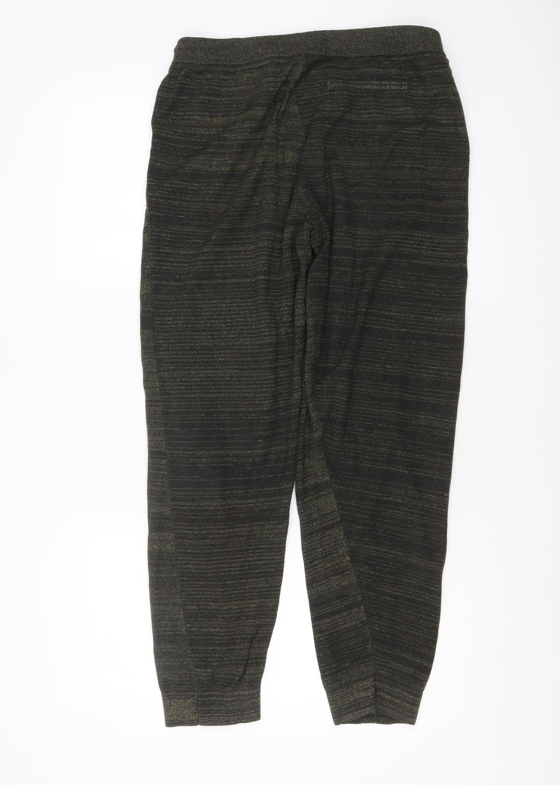 Warehouse Women's Black Jogger Trousers Size M Cotton Blend - Image 3
