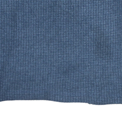 Weird Fish Men’s Blue Knit 1/4 Zip Collared Sweatshirt Size S - Image 6