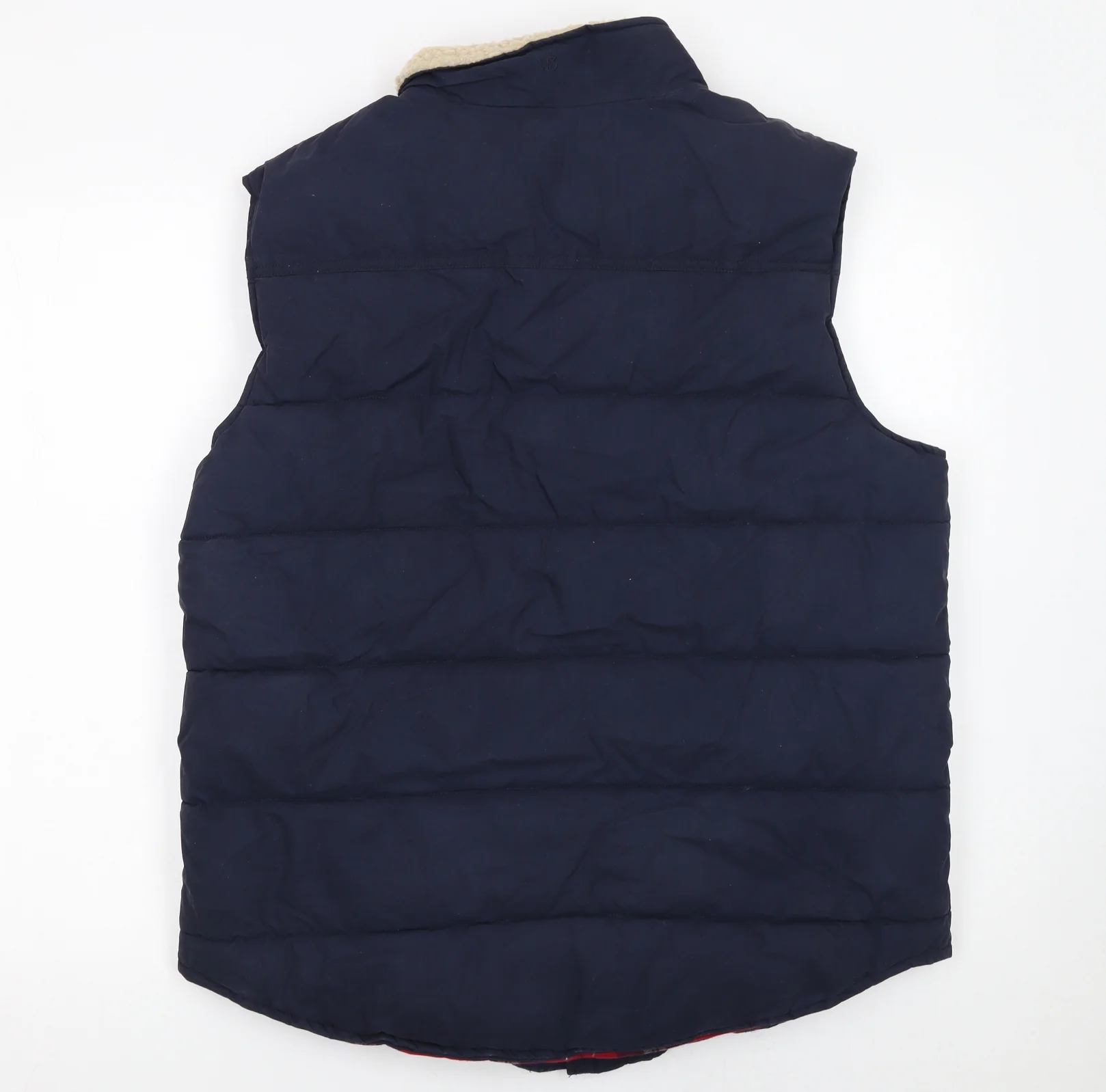 White Stuff Men's Blue Padded Bodywarmer Waistcoat Size L - Image 3