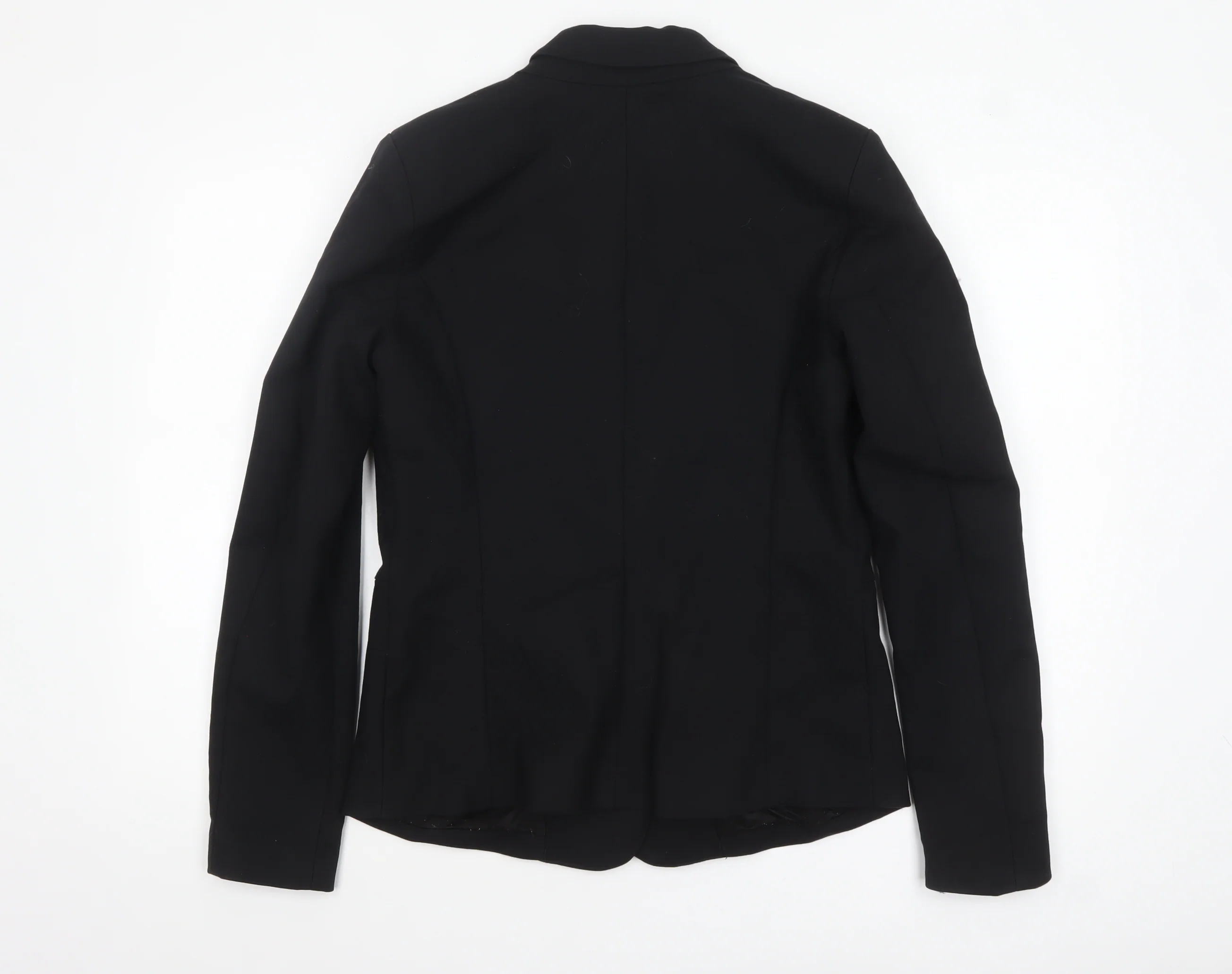 Y.A.S Womens Black Regular Fit One-Button Blazer Jacket Size L - Image 3