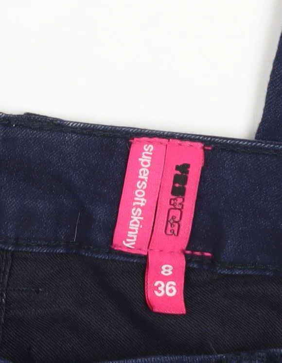 Y.D. Womens Blue Super Soft Skinny Jeans Size 8 Slim Fit - Image 4