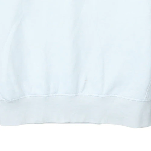 Zara Men’s White 1/4 Zip Mock Neck Fleece Sweatshirt Size M - Image 7